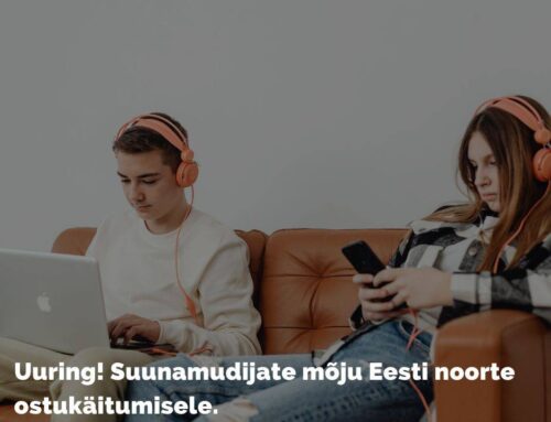 Suunamudijate turundustegevuse tajumine ja ostukäitumisele suunamine – Eesti noorte arvamused ja kogemused