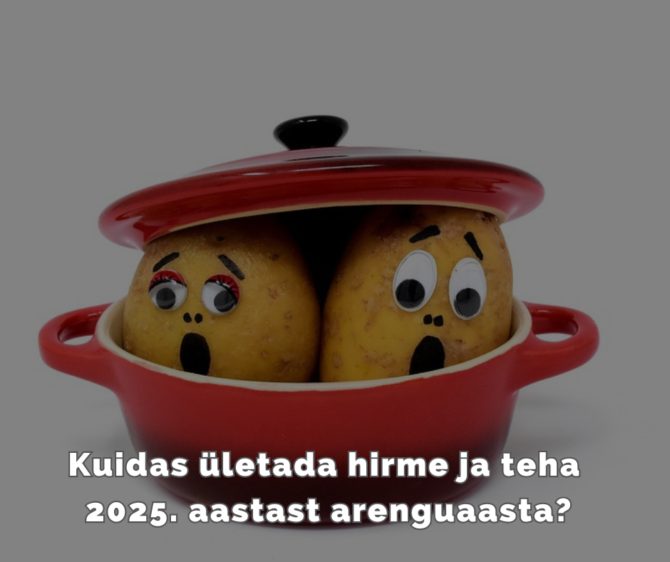 Kuidas ületada hirme ja teha 2025. aastast sinu (ettevõtte) arenguaasta?