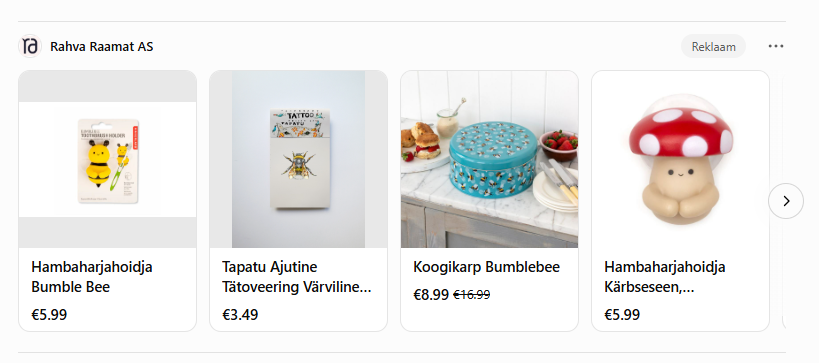 Rahva Raamatu ChatGPT reklaam