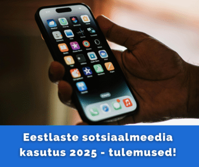 Eestlaste sotsiaalmeedia kasutus aastal 2025