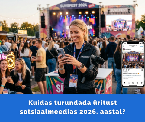 Kuidas turundada üritust sotsiaalmeedias 2026. aastal?