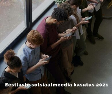 uuring. Eestlaste sotsiaalmeedia kasutus 2021