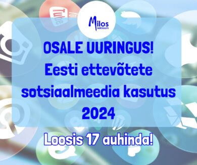 Eesti ettevõtete sotsiaalmeedia kasutuse uuringu (1)
