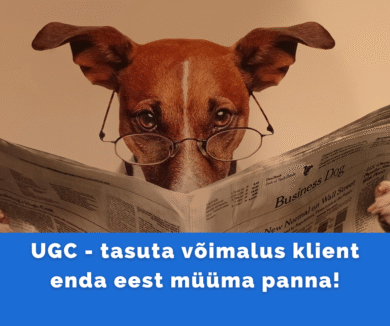 UGC - tasuta võimalus müügiks. Mis on UGC